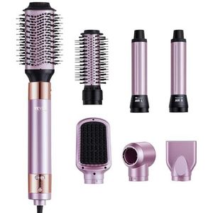 VEVOR - Brosse Sèche-cheveux 6 en 1 - Multifunctioneel - Professioneel - Ionisch