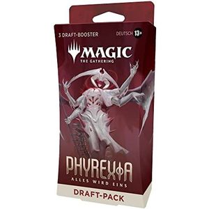 magic: the gathering phyrexia: alles wordt een 3-booster-draft-pack (Duitse versie)