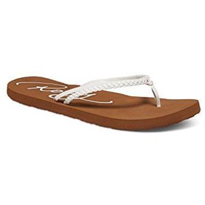 Roxy ARJL100251-WHT, Flip Flop Sandalen voor dames 38 EU