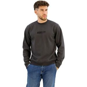 Hurley - Adios Heat - Sweatshirt - Dark Stone Grey - Stofmix