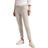 Street One Dames Loose Fit jeans in Beige, in size: 25
