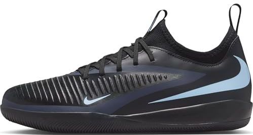 Nike Jr. Phantom 6 Low Academy zaalvoetbalschoenen voor kids - Zwart