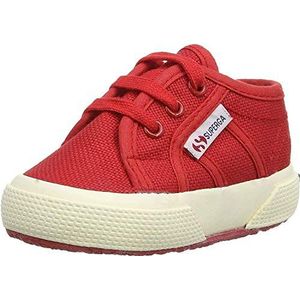 Superga 2750 Cotu Classic uniseks-kind Sneakers Lage sneakers, Rood, 21 EU