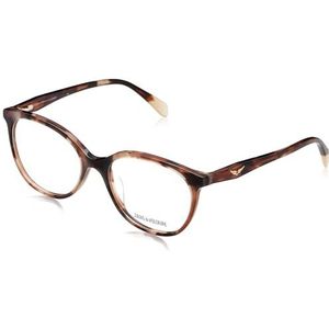 Zadig&Voltaire Eyeglass Frame VZV380 Shiny Brown Havana 52/17/135 Damesbril, Bruin (Shiny Brown Havana), 52/17/135