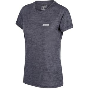 Regatta Dames Vingal V' Sneldrogend Actief Korte mouw Met Grafische Print T-Shirts/Polos/Vesten