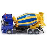 siku 3539, Cement Mixer, 1:50, Metal/Plastic, Yellow/Blue, Rotating drum