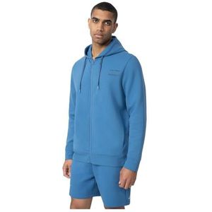 4F Sweatshirt M229 kleur blauw, maat 3XL voor heren, Blauw, 3XL