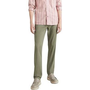 Tommy Hilfiger heren Geweven broek Denton Chino 1985 Pima Katoen, Nieuwe Basilicum, 29W / 34L