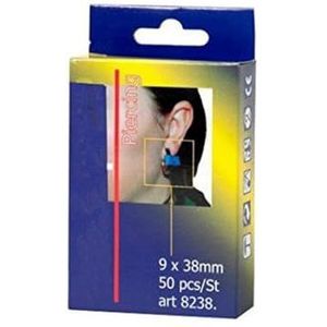 Maya TTD2P Detekable pleister voor piercings, 50 stuks, blauw