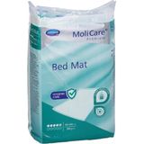 MoliCare Premium Bed Mat 5 drops: bedinleggers met absorberende kern van celstofpulp, 40x60 cm, 6x30 stuks