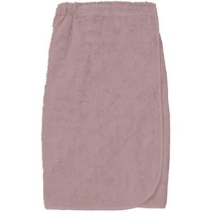 Soleil d'ocre, Katoenen badpareo, 82 x 160 cm, lagune, oudroze