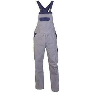 Hydrowear 041030 Petten Image Line Bib Trouser, 65% Katoen/ 35% Polyester, 48 Size, Navy/Grijs