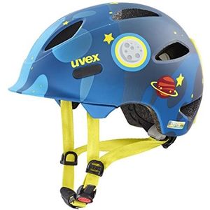 uvex oyo style - lichte fietshelm voor kinderen - individueel passysteem - uitbreidbaar met led-licht - deep space matt - 45-50 cm