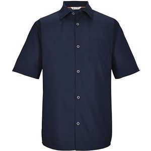 killtec Heren Functioneel overhemd KOS 252 MN WVN SHRT, dark blue, S, 41357-000