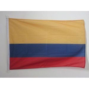 Colombia nautische vlag 45x30cm - Colombiaanse bootvlag 30 x 45 cm - AZ VLAG