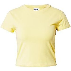 Urban Classics Dames Stretch Jersey Cropped Tee T-shirt, Vintagesun, 5XL