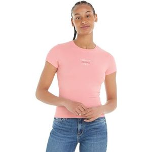 Tommy Jeans Dames S/S T-shirts, Ballet Roze, XL