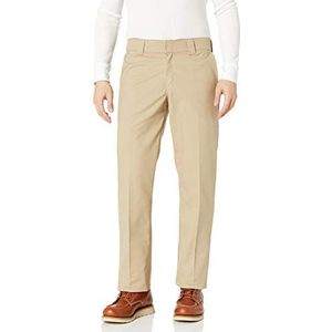 Dickies Werkbroek met normale pasvorm en actieve taille voor heren, Woestijnzand, 34W / 32L