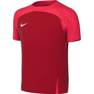 Nike Uniseks-Kind Short Sleeve Top Y Nk Df Strke Iii Jsy Ss, University Red/Bright Crimson/White, DR0912-657, XL