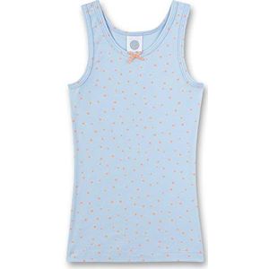 Sanetta Onderhemd voor meisjes, blauw (Ice Blue 50310), 116 cm