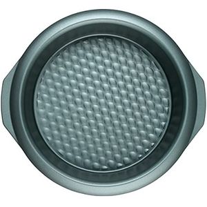Progress BW09819G2EU7 Shimmer Collection Round Baking Pan Cake Tin, Non-Stick Oven Tray, 28 cm, Ideal for Pies, Cakes, Tarts and Quiche, Carbon Steel, Green