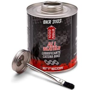 1000 Miglia BKR 3103-900 ml Can, All Weather Lube Bike Chain, for All Weather Conditions, Brush included