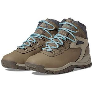 Columbia Newton Ridge Plus Omni Heat schoenen voor dames, nat zand, Sea Wave, maat 7,5, Natte Zand Zee Golf, 40.5 EU