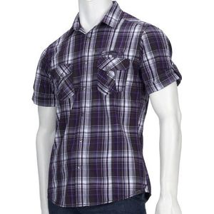 ESPRIT 40s poplin check B30937 Heren hemden/vrije tijd