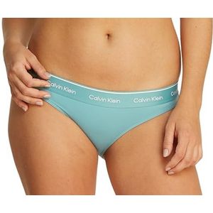 CALVIN KLEIN Dames BIKINI Brief, Groen (Zoutwater Aqua), XL, Groen (Zoutwater Aqua), XL