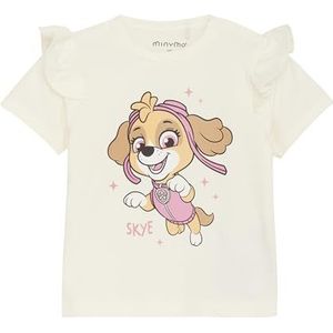 MINYMO T-shirt met korte mouwen en Paw Patrol-print, off-white, 80 cm