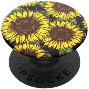 Popsockets Popgrip - Uittrekbare Greep En Standaard Voor Smartphones En Tablets Met Een Verwisselbare Poptop - Sunflower Power