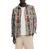 Overhemd - Multicolor - Jacquard-stijl - Lange Mouwen - Etnische Motievenprint