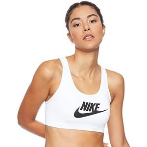 NIKE Swoosh Futura Sport-BH voor dames, ondoorzichtig