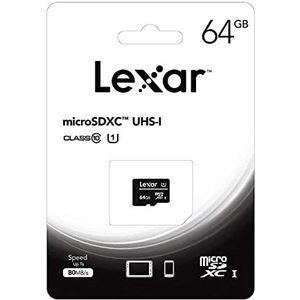 Lexar 64 GB microSDXC UHS-I flash-geheugen klasse 10