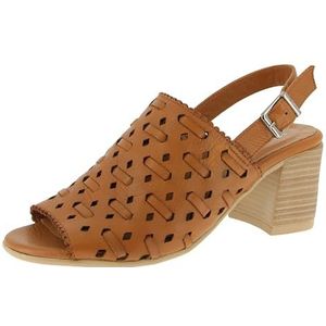 Andrea Conti Brandy Damessandalen, maat 36, brandy, 36 EU