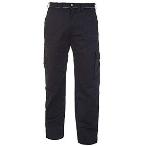 Hydrowear 041201 Genua Trendy Line Broek, 65% Polyester/35% Katoen, 50 Maten, Zwart