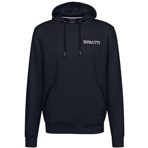 bugatti Heren sweatshirt hoodie capuchon katoen lange mouwen, 390-marine, 3XL