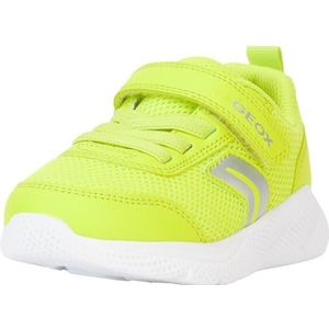 Geox B Sprintye Boy C Sneakers voor jongens, Fluo Green., 20 EU