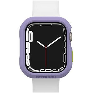 OtterBox All Day Watch Bumper voor Apple Watch Series 9/8/7 - 45mm, Schokbestendig, Valbestendig, Slanke beschermhoes voor Apple Watch, Guards Display and Edges, Purper/Geel