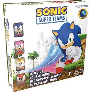 Zygomatic Board Game Studio Sonic Super Teams - Bordspelrace met Sonic en vrienden - Leeftijd 7+ - 2-4 spelers - 20 minuten speeltijd