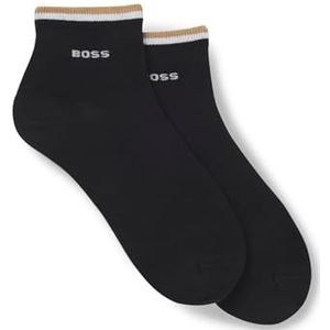 BOSS - Kwartlengte - Enkelsokken - Multicolor - Katoenmix met Stretch