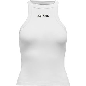 ONLY Dames Onlval S/L Tank Top Box Xt JRS, wit (bright white), XL