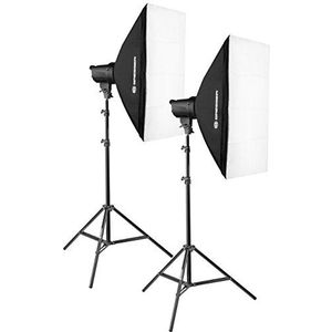 Bresser BRT-200B Studio flitsset 200W