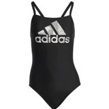 ADIDAS HS5316 Big Logo badpak voor dames, zwart/wit, maat 44