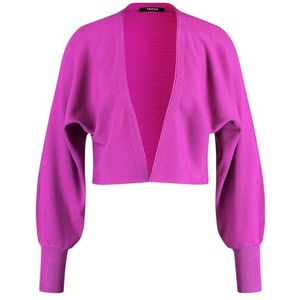 Taifun 532313-15000 Gebreide jas, fuchsia, 38 voor dames, Fuchsia, 36