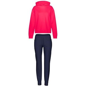TRIGEMA Oversized joggingpak in lichte sweatkwaliteit, koraalrood, XS