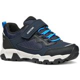 Geox - Magnetar B Abx B - Sneakers - Marineblauw en Bruin - Waterdicht