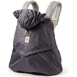 Ergobaby WCRWCHAR Windcover en Raincover, windbescherming en regenbescherming voor alle Ergobaby babydragers, waterafstotende hoes, Charcoal