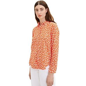 TOM TAILOR Dames blouse 1035249, 31119 - Red Floral Design, 42