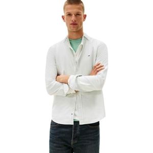 Cloudy Jade Stripe - Overhemd - Knoopsluiting - Button-downkraag